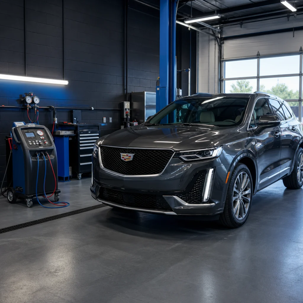 Заправка автокондиціонерів Cadillac у Харкові