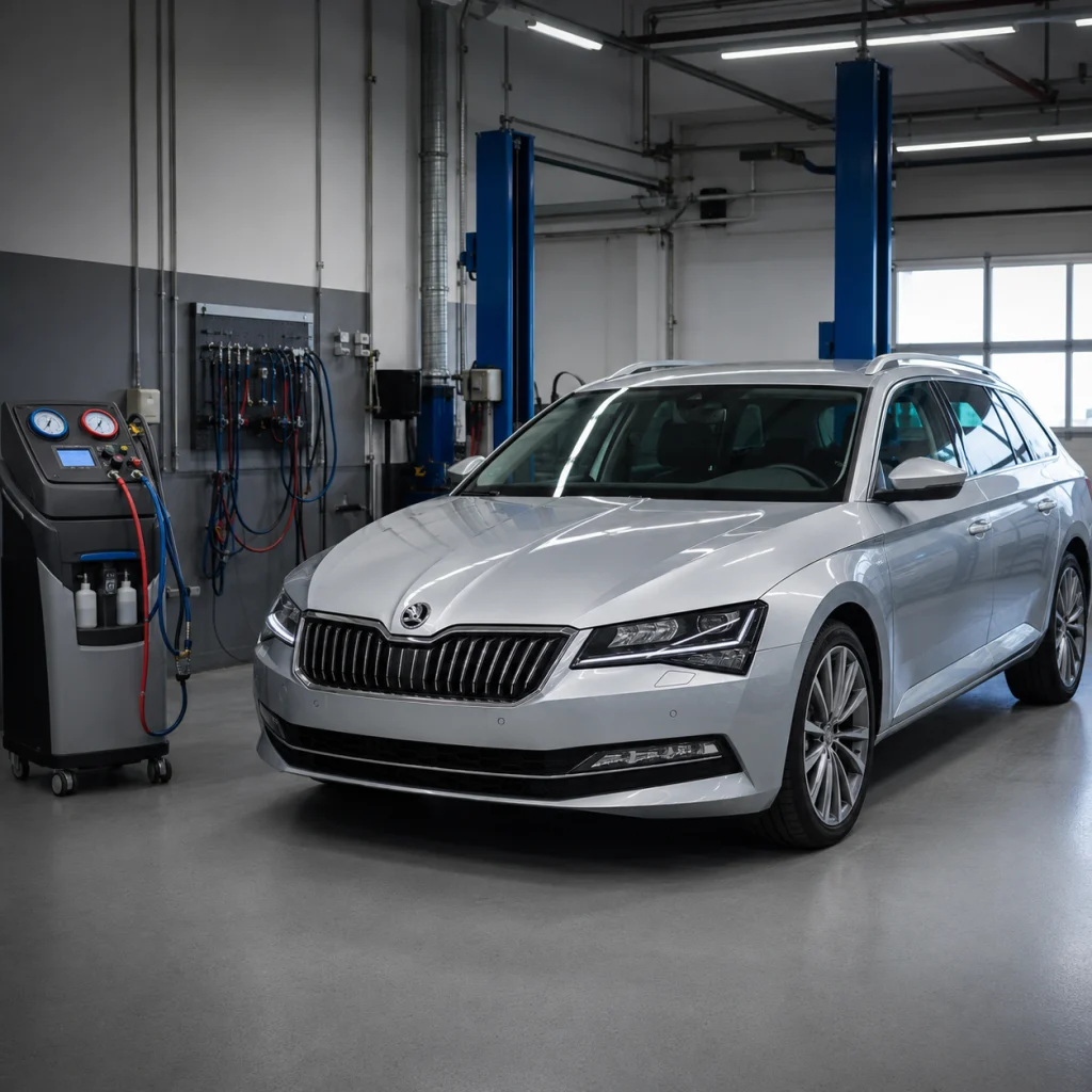 Заправка автокондиціонерів Skoda у Харкові
