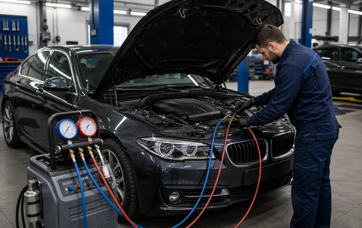 Ремонт кондиціонера BMW у Харкові