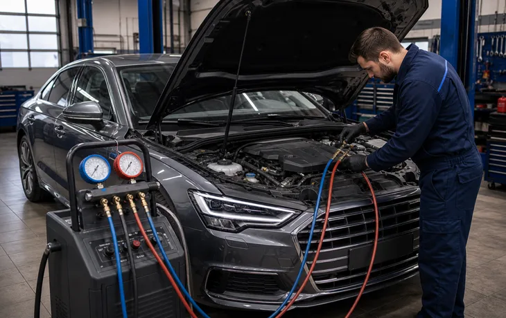 Ремонт кондиціонера Audi у Харкові