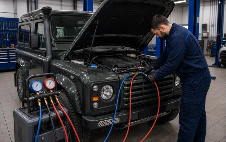 Ремонт кондиціонера Land Rover у Харкові