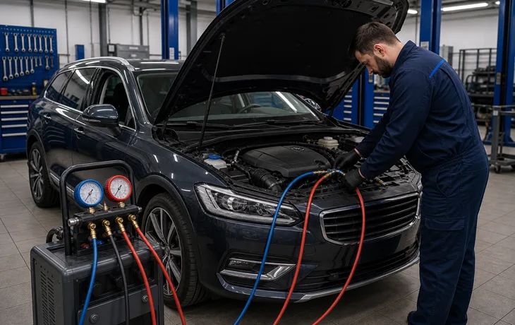 Ремонт кондиціонера Volvo у Харкові