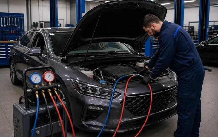 Ремонт кондиціонерів корейських автомобілів у Харкові