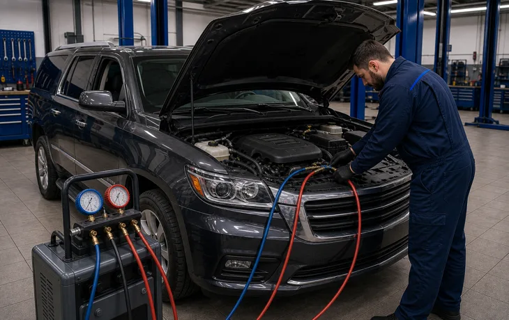 Ремонт кондиціонерів американських автомобілів у Харкові