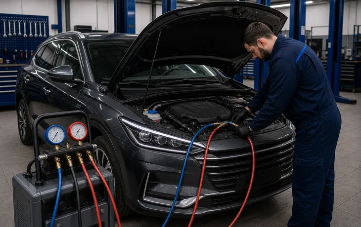 Ремонт кондиціонерів китайських автомобілів у Харкові