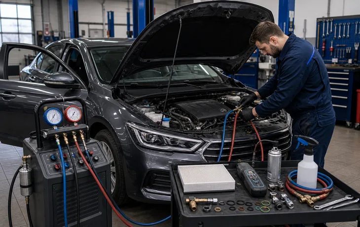 Комплексні послуги з автокондиціонера у Харкові
